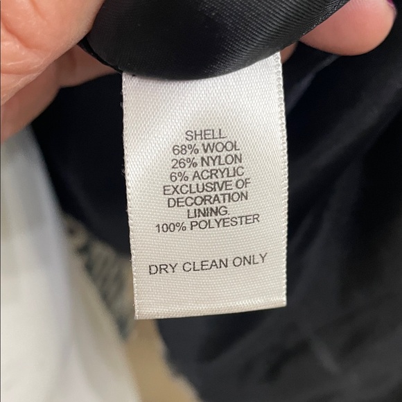 Talbots black and white gingham or plaid  jacket size 10 - Picture 7 of 7